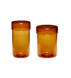 Storage jar w/lid, glass,...