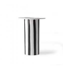 ceramic vase black/white...
