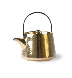 tea pot gold
