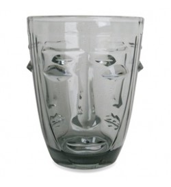 verre visage gris